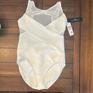 Carmen Marc Valvo White One Piece Swimsuit